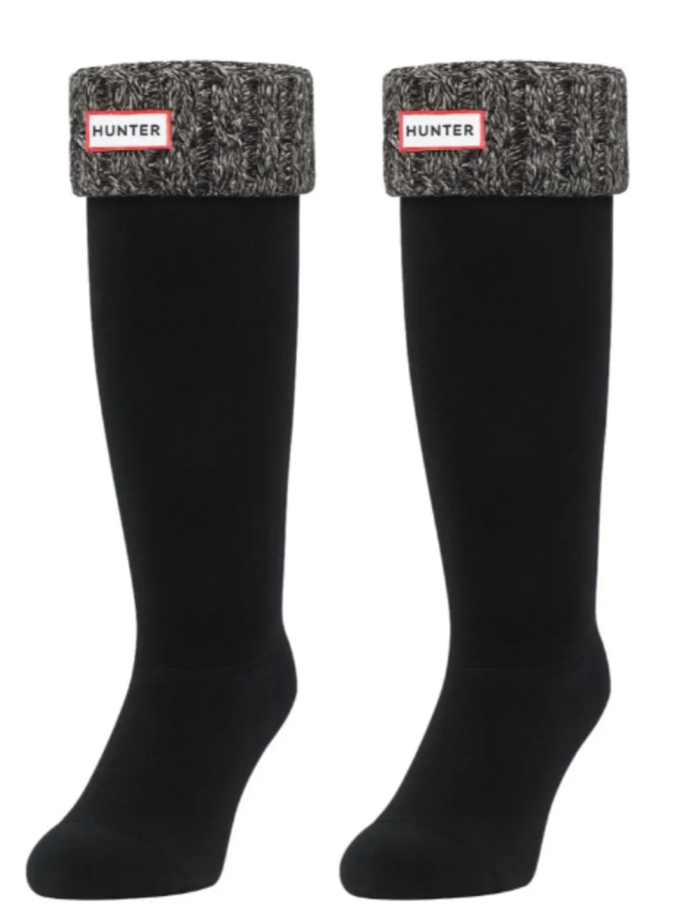 NIB Hunter Women 6 Stitch Cable Tall Boot Socks Sz M